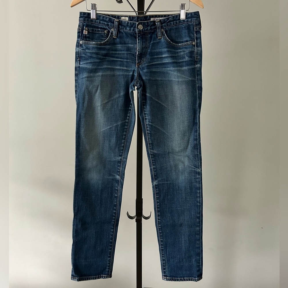 AG Adriano Goldschmied Stilt Cigarette Leg Jeans, Size 29.